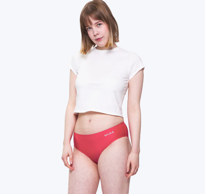 WUKA Adolescente stretch talle medio abundante Rosa - S-L